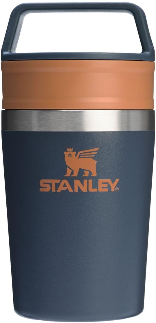 Stanley Cafe To-Go Travel Mug Termos Bardak, Lacivert (Twilight), 0.23 Litre