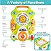 iPlay, iLearn 3 in 1 Baby Walker Sit to Stand Toys, Kids Activity Center, Toddlers Musical Fun Table, Lights and Sounds, Learning, Birthday Gift for 9, 12, 18 Months, 1, 2 Year Old, Infant, Boy, Girl