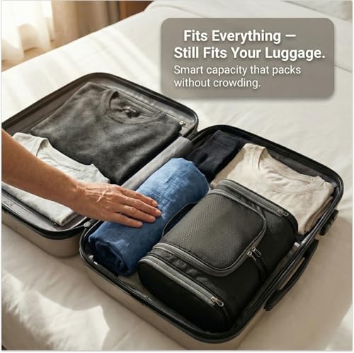 Bago Hanging Travel Toiletry Bag for Men and Women