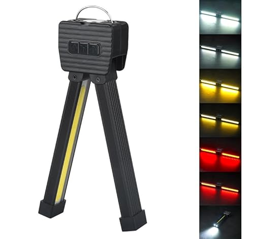 Hyeguenjunivest Gym Lamp, USB Rechageable, Portable Flash Light, Magnetic Fixed,