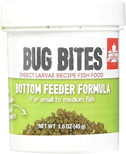 Fluval Bug Bites Bottom Feeder Formula for Small to Medium Fish, 1.6 Ounce, 3 Pack