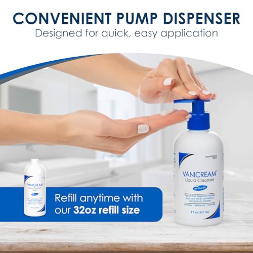 Vanicream Liquid Cleanser 8oz — Fragrance-Free Sensitive Skin — view 6