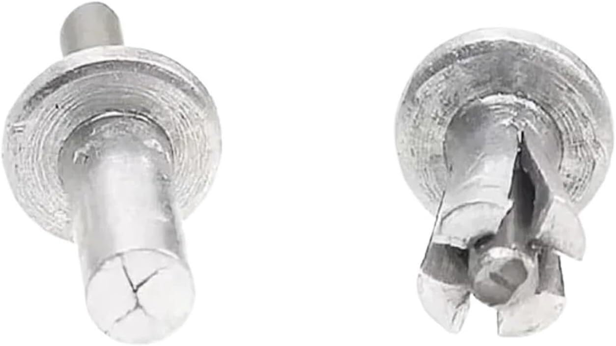 Hammer Rivets,Aluminum Alloy Drive Rivet Knock Type Screws Fasteners Hardware Tool,