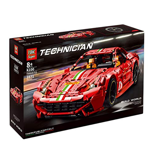 Ditzz Technik Auto Bausteine, 3571 Teile 2.4Ghz/APP RC Sportwagen Klemmbausteine Technik Bauset, Konstruktionsspielzeug… – Bild 8