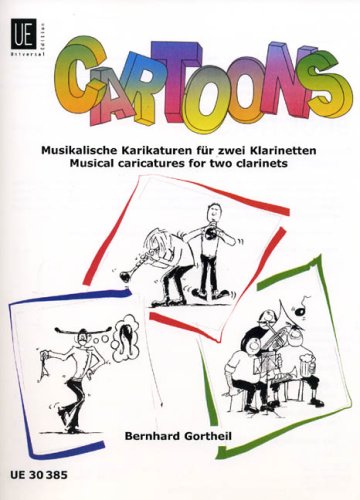 Cartoons - Musical Caricatures for Two Clarinets