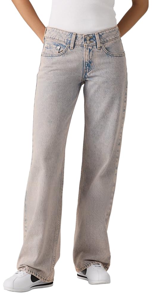 Levi's Women's Superlow Jeans, (New) Rose Water (Non-Stretch), 25, Standard by Levi's - Used condition - US$36.23