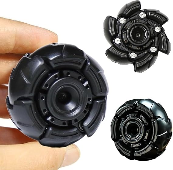 Metal Fidget Toys Adults,EDC Mecha Fidget Spinner（Black）