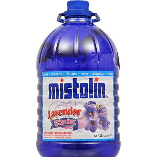 Mistolin Lavender, All Purpose Cleaner, 128 Fl Oz, 1 gallon, Longer Lasting Multi Purpose Cleaner, Best Cleaner for Floors, Bathrooms & Kitchen Appliances