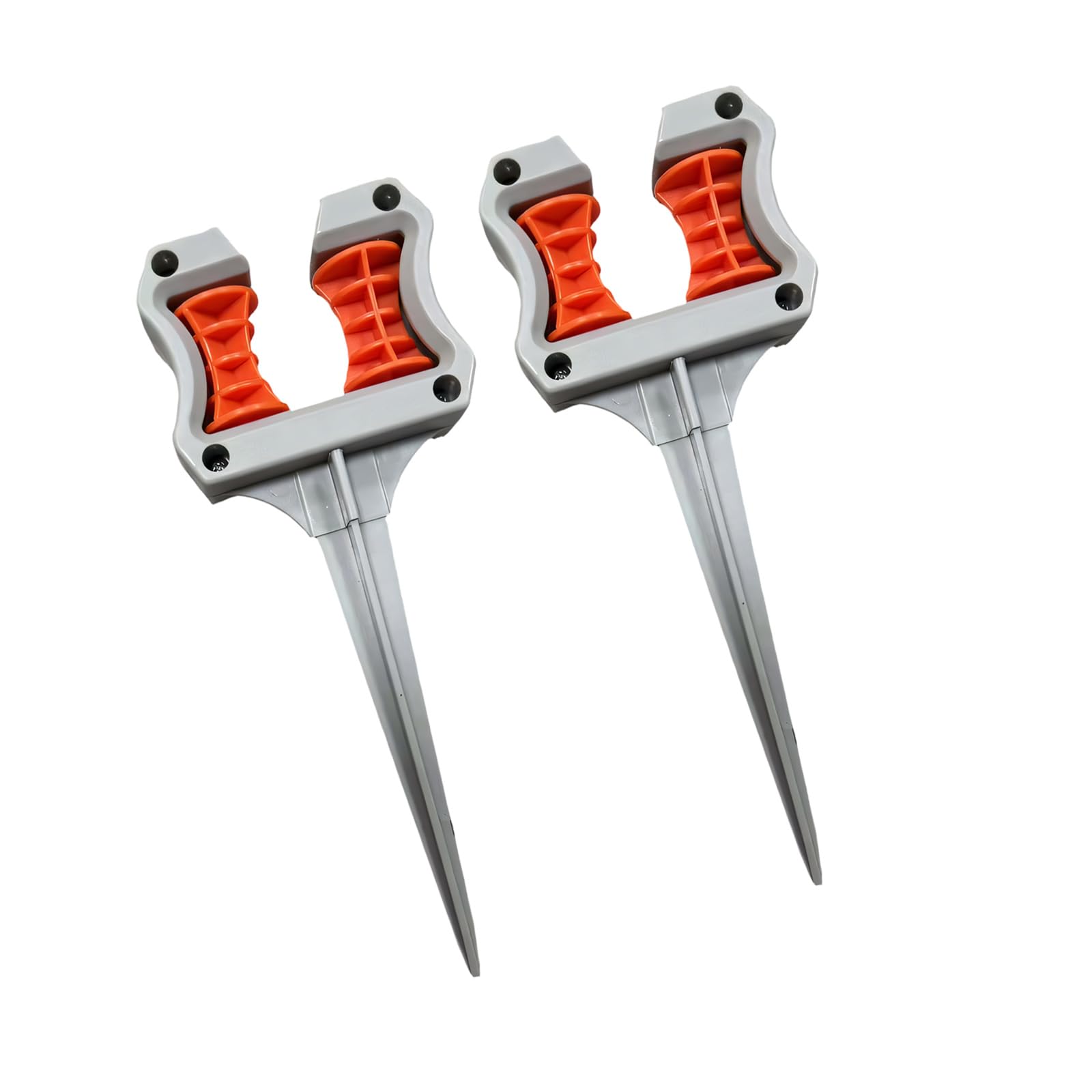 2pack Universals Garden Hose Stabilizer Quickly Setup Hose Alignment Frame for Secure Placement on Uneven Ground Guide Spikes Garden Holder