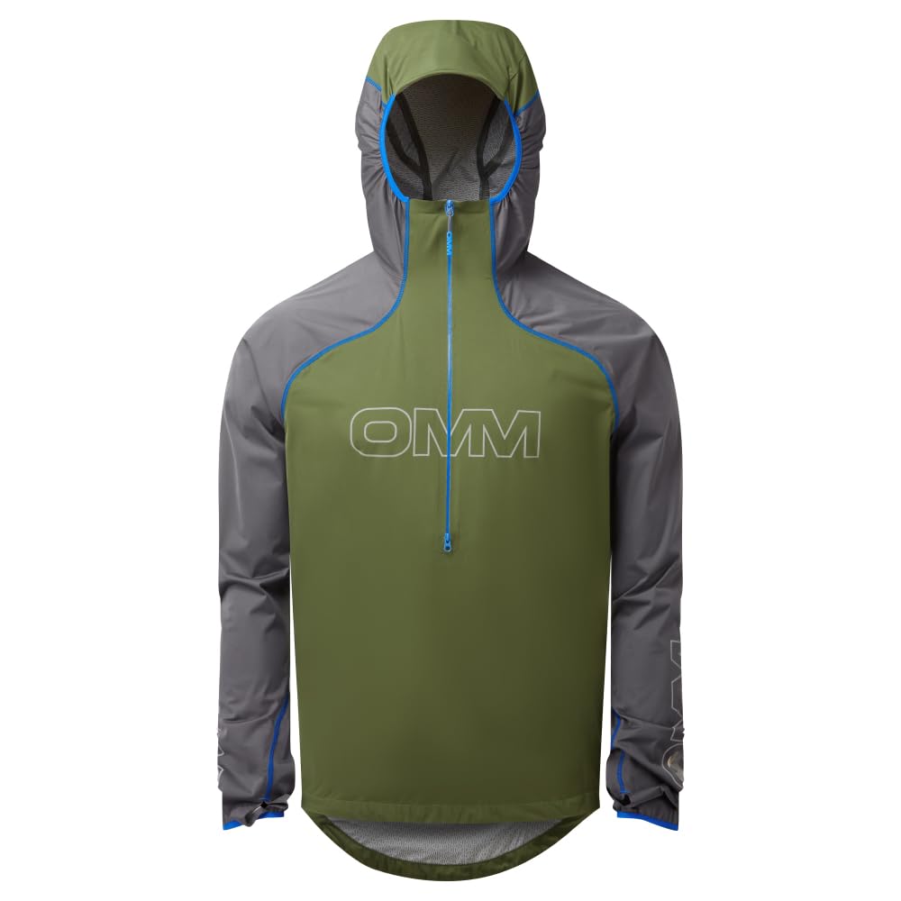 OMM Kamleika Smock (UK, Alpha, XL, Regular, Regular, Dark green/Grey)