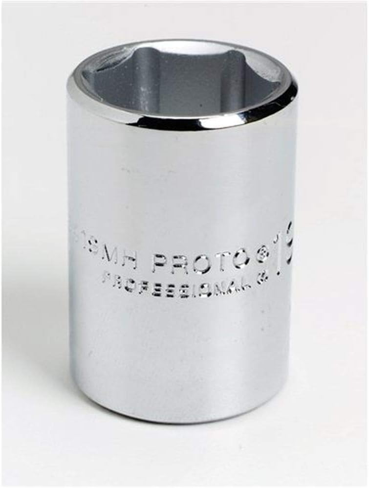 Stanley Proto J5419MH 6 Point 1/2 Drive Socket, 19mm