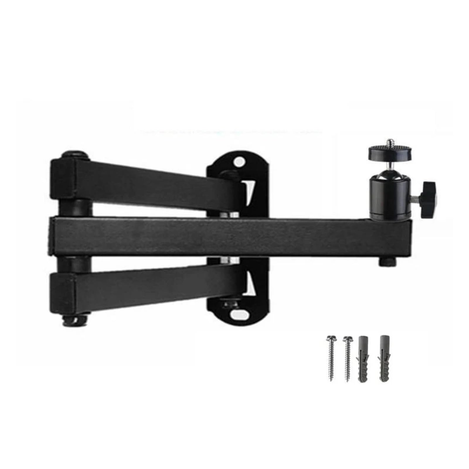 Staffa Per Schermo Di Proiezione Supporto for proiettore in metallo for montaggio a parete con regolazione multipla pieghevole for fotocamere e piccoli proiettori(Three arms 80cm)