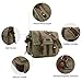 Kattee Leather Canvas Camera Bags for Men Vintage DSLR SLR Messenger Shoulder Bags
