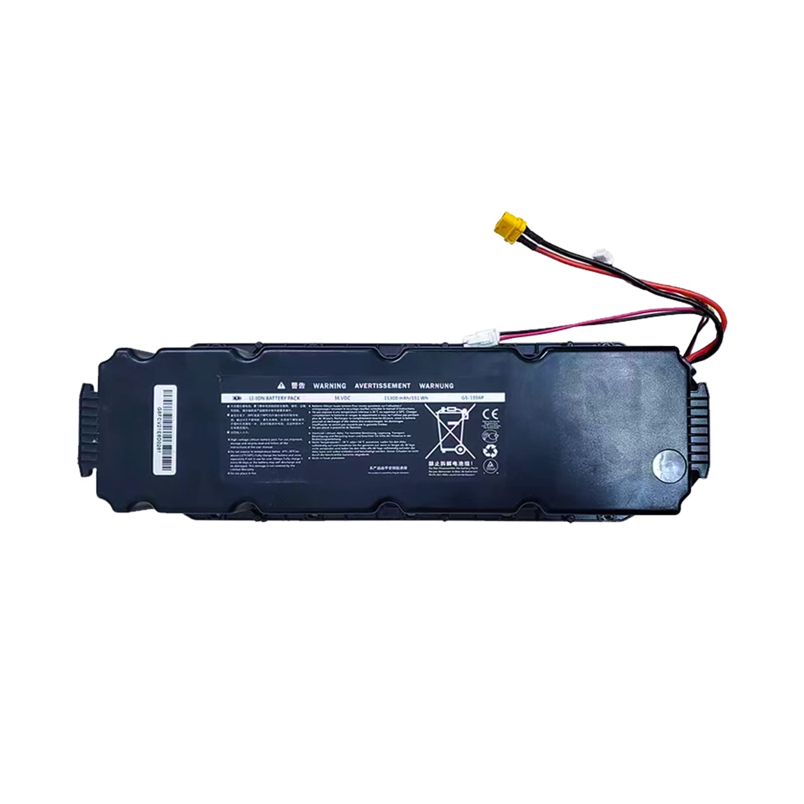 DQGG 36V Electric Scooter Rechargeable Battery for Segway Ninebot Max G30P/G30LP/G30D Electric Kick Scooter Battery'sReplacement?36 Volts, 15.3AH?