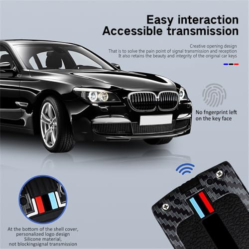 Coque de clé compatible Jeep Compass Renegade protection carbone B