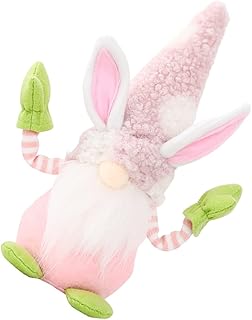 Amosfun 1Pc Boneca De Páscoa Bicho De Pelúcia Bicho De Pelúcia Brinquedos De Pelúcia Brinquedos De Animais Gnomo Sentado Boneca Gnomo Enfeites De Boneca Gnomo Sueco Ornamentos De Gnomo De