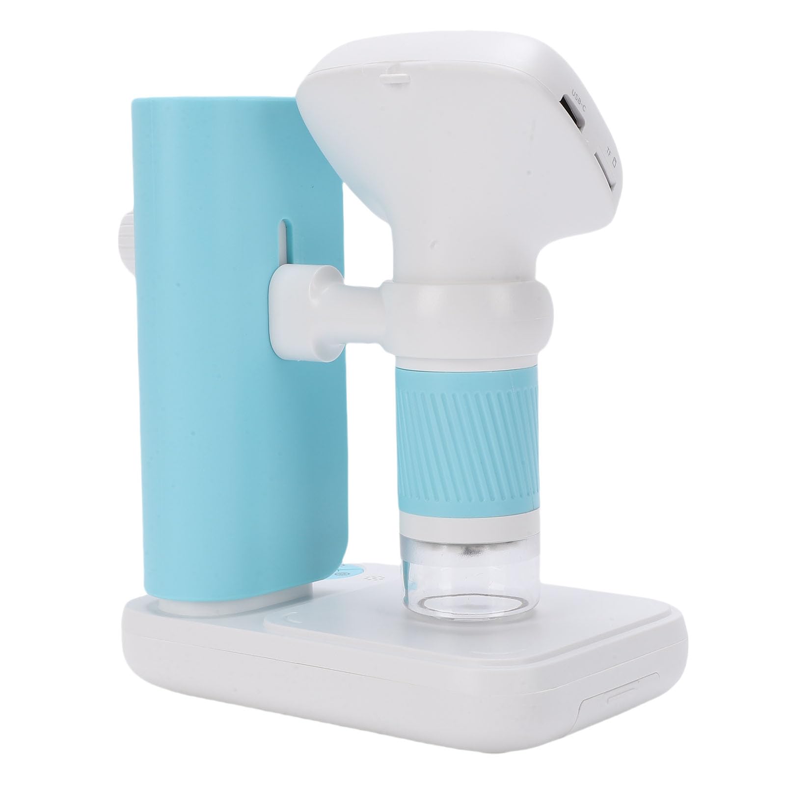 Alomejor Microscopio Infantil con Cámara, Pantalla de 2 Pulgadas y