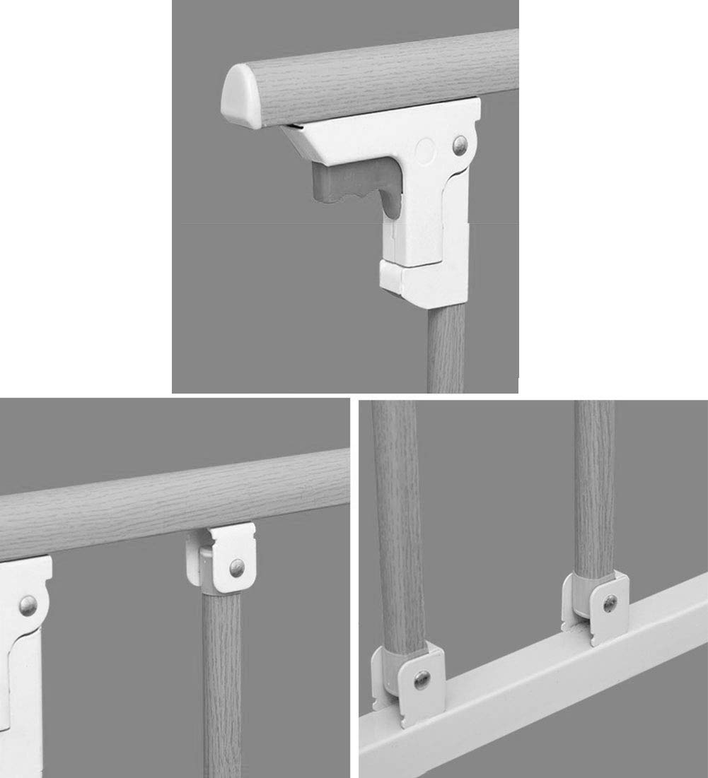 Sponde del Letto Maniglioni Paracolpi del Letto per Anziani Dispositivi di Assistenza Medica per Rotaie di Sostegno del Letto Pieghevole, Lunghezza 97 Cm (Colore : D)