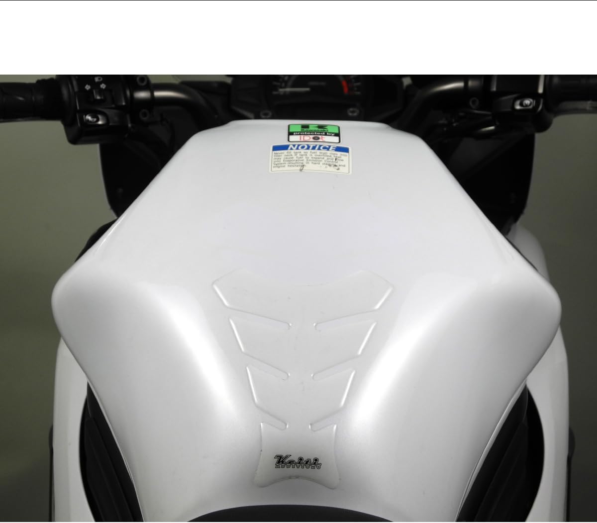 Keiti Motorcycle Tank Pad Small SM1230 (Clear)