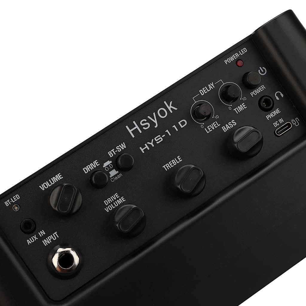 Amplificatore per chitarra elettrica altoparlante amplificatore per chitarra elettrica da 10 watt, altoparlante nero
