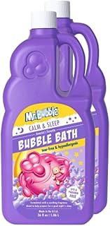Calm & Sleep Bubble Bath, Calming Lavender, Eucalyptus and Chamomile Scent - for More Bubbles, Agitate The Running Water with Your Hand As You Pour The Formula in, Pack of 2