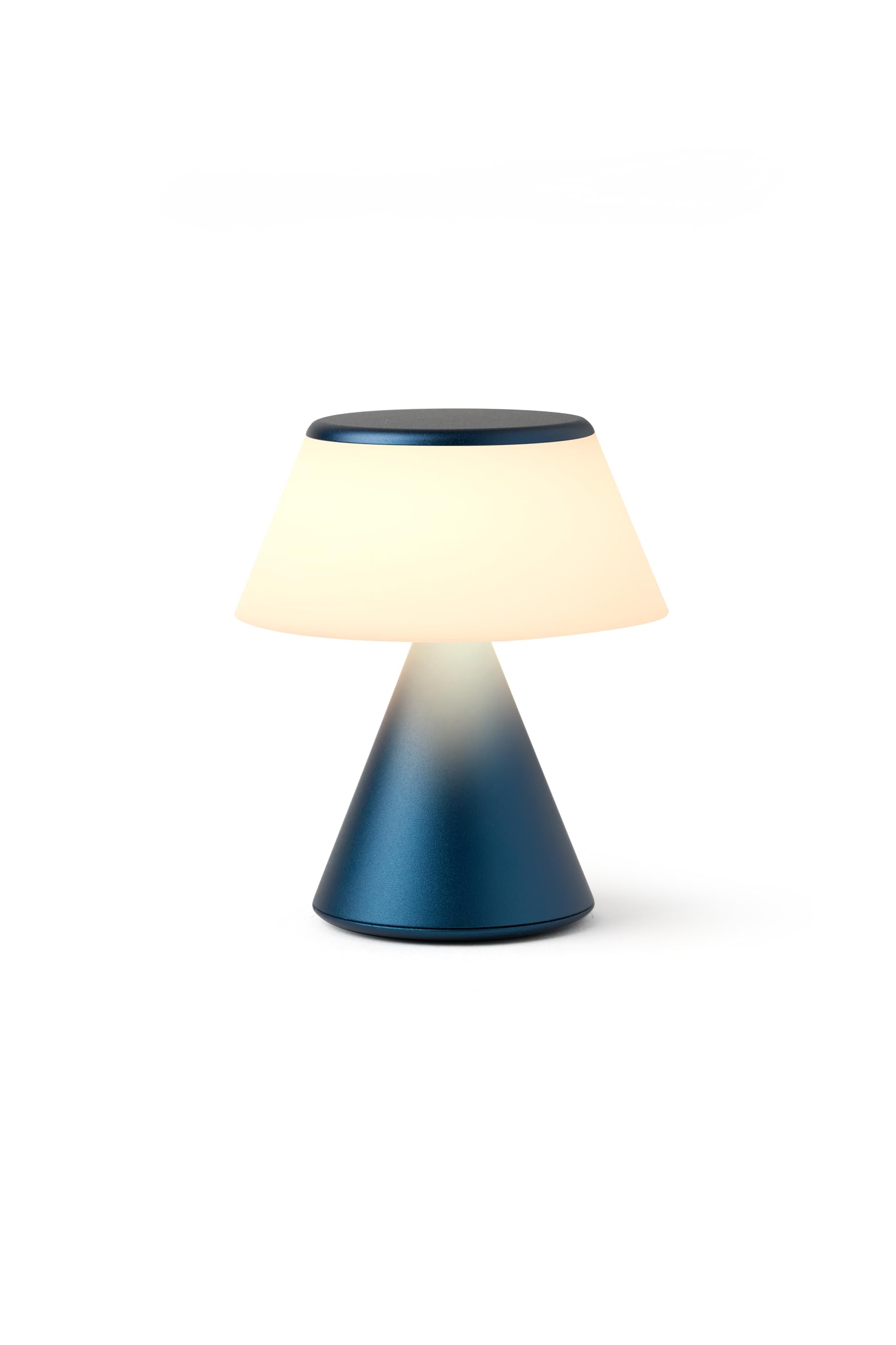 Lexon LUMA S Touch Bedside Lamp, Wireless Night Light with Adjustable Brightness and Multi-Lamp Synchronization, 9 LED Colors
