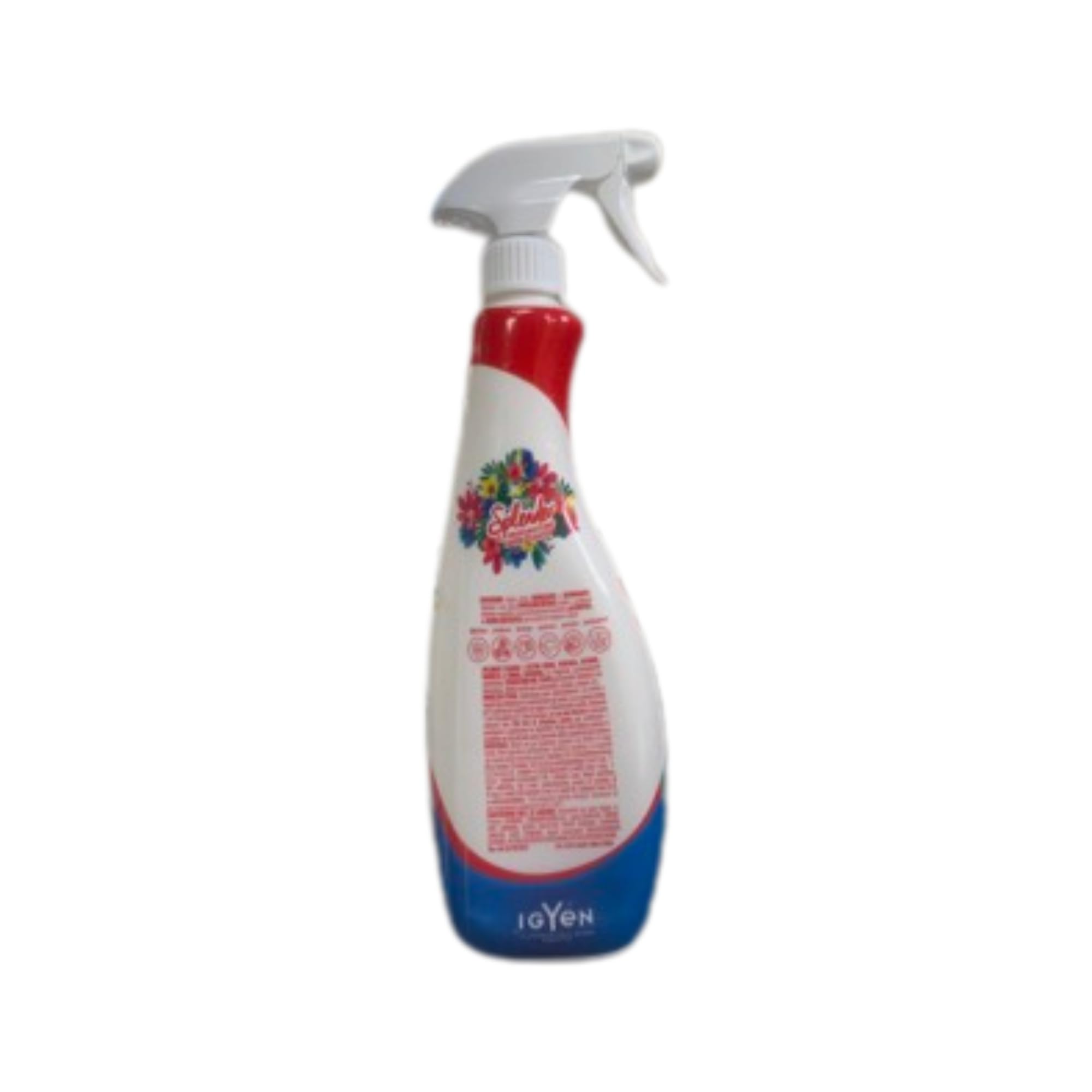 Detergente Multiuso Spray, Il Profumatore Igienizzante Superconcentrato, GIARDINO DI ROSE. Deterge a Fondo, Rimuove Germi e Batteri, 48h Di Pulito Profumato 750ml (6 Spray)