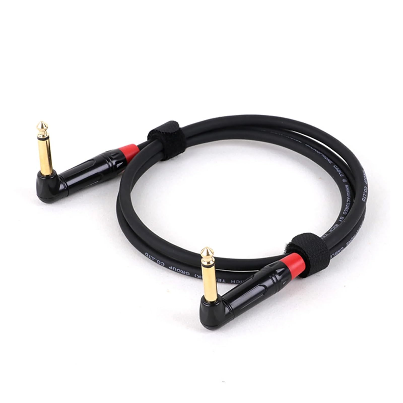 ROBAUN Câble Audio For Guitare, Jack Mâle 6,35 Mm à Angle Droit Vers