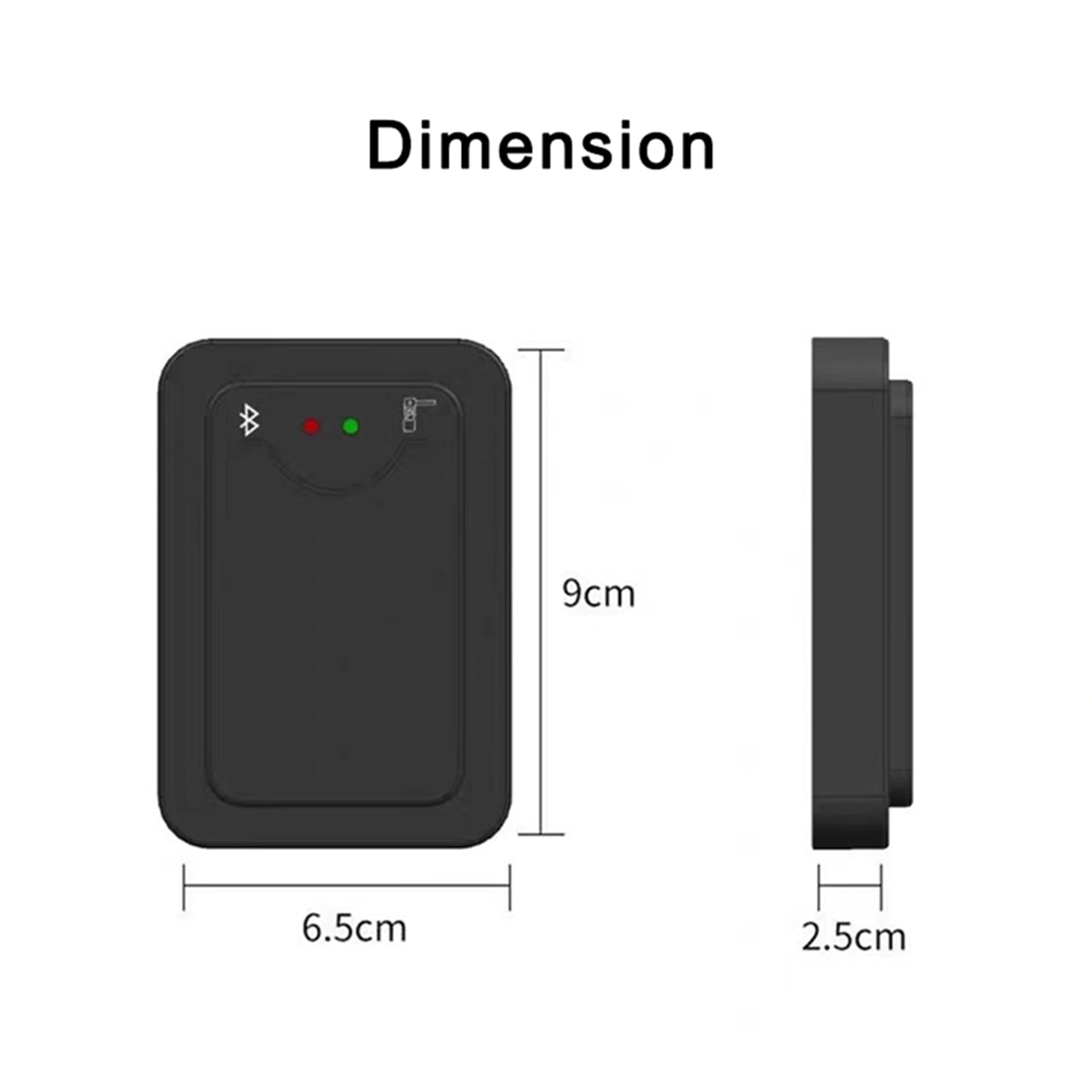 2X Detector de Radar para Vehículos de 79 GHz Reemplazo de Detector de Bucle para de Estacionamiento de Automóviles Aplicación de Teléfono Depuración