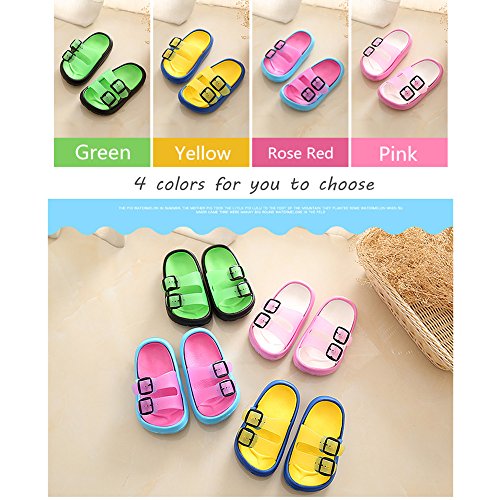 Toddler Little Kids Summer Sandals Non-Slip Boy Girl Slide Lightweight Beach Water Shoes Shower Pool Slippers3