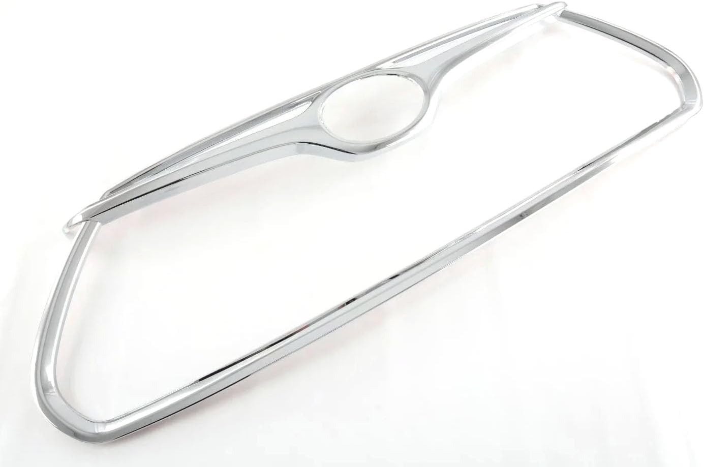 Car Accessories Fit For Toyota Highlander 2020-2025 ABS Exterior Front Grill Grille Mesh Cover Trims (Black) 1PC Set