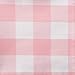 DII Buffalo Check Collection, Classic Farmhouse Cloth Napkin Set, 20x20, Pink & White, 6 Piece