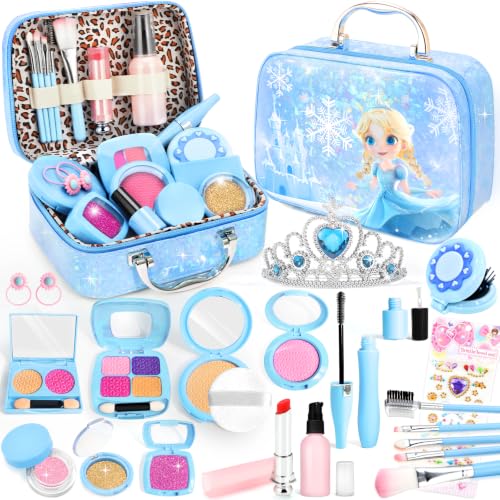 Pretend Play Fake Makeup Set for Kids Toddlers 3-5 5-8