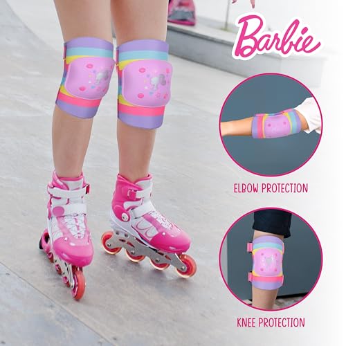 Image of Kids Elbow and Knee Pads, Protective Gear Set, Adjustable Straps