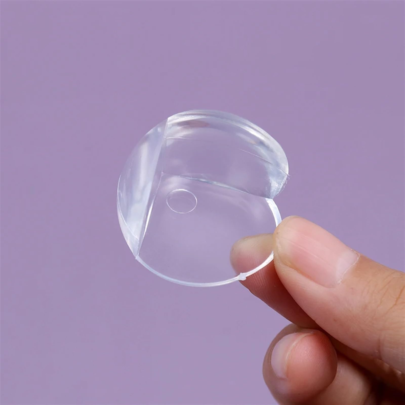 Protectores de Esquinas para mesas, Seguridad Infantil, 10 Unidades, Funda Protectora de Silicona Transparente esférica anticolisión.