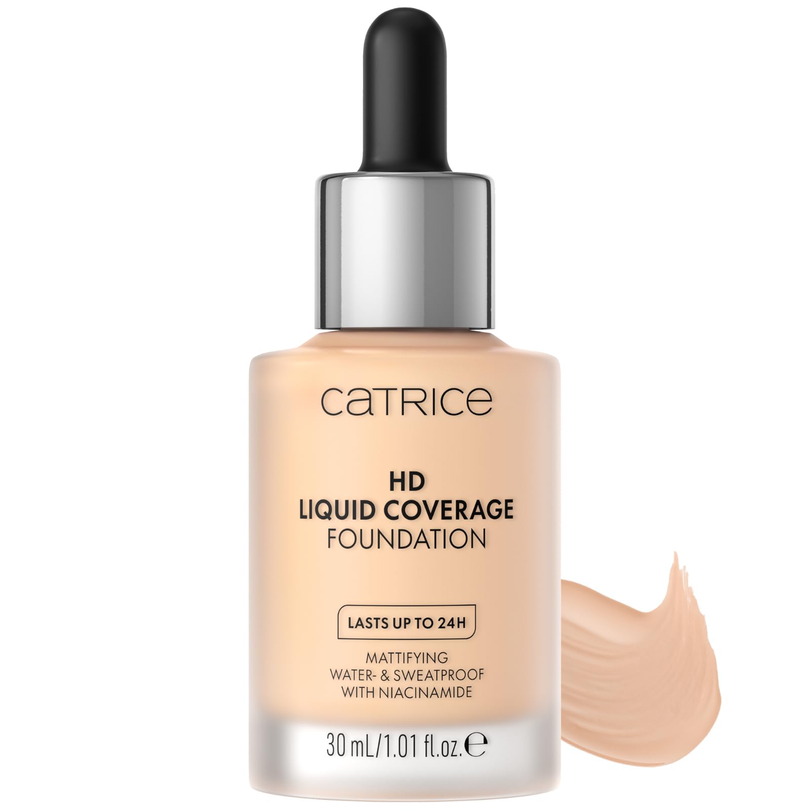 Catrice HD Liquid Coverage Foundation, longlasting, mattifying, oil-control/shine-control, matte (30ml)