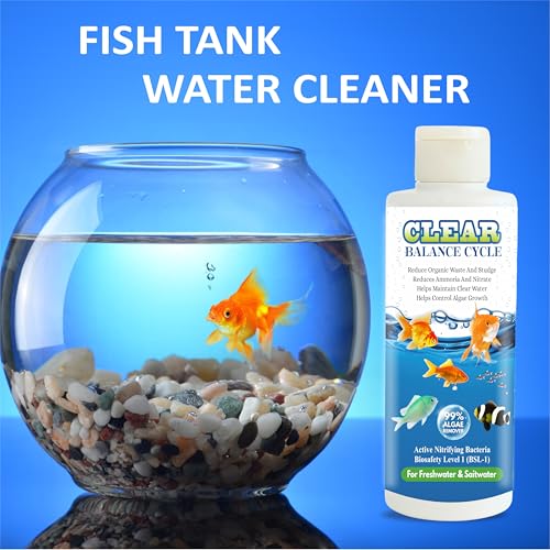 Image of Beyond Fill Automatic Fish Tank Cleaner Liquid Suitable for Fresh and Salt Water Aquarium and Fish Tank Pack of 3 (100ML Each)
