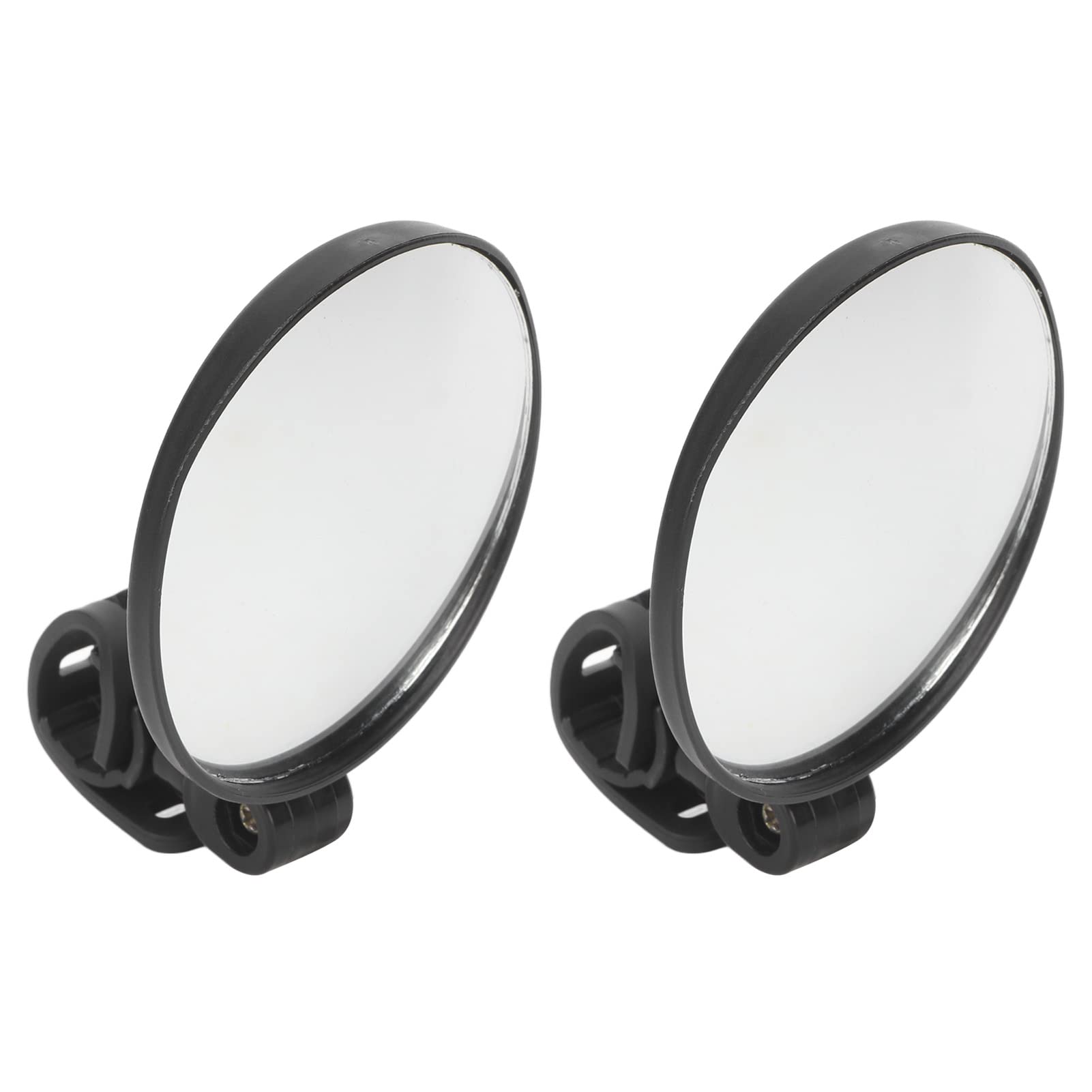 gernie Twin Pack Bike Rear View Mirror Perfect for Scooters Wheelchairs Reflective Round Design Ensure Wide Angle View Ideal Backup Magnifiers Mirror, gerniee52hbygmgr