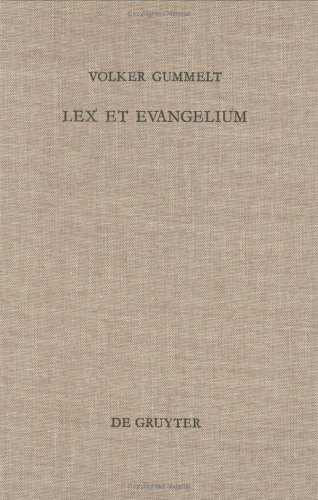 Lex Et Evangelium: Untersuchungen Zur Jesajavorlesung Von Johannes Bugenhagen (ARBEITEN ZUR KIRCHENGESCHICHTE)