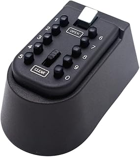 Angoily 1 Set Key Lock Box Wall Mounted Safe Lock Box for Car Metal Lock Box Key Lock Box for Car Realtor Key Lock Box Key Keeper Box Storage Key Lock Box Key Safe Lock Box Office Lock Box