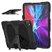 Produktbild Lobwerk Hülle für Apple iPad Pro 12.9 2020 12,9 Zoll Outdoor Cover mit Displayschutz + Ständer Schwarz