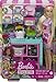 Barbie Florist Doll & Playset, Flower-Making Station with Molds, 3 Dough Colors & Accessories, Blonde Fashion Doll