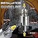 GEARLASSO Diesel Heater Fuel Pump 12V/24V with Double Filter, Quieter, Parking Heater Replacement Part for All Chinese Diesel Air Heaters 2kw 5kw 8kw