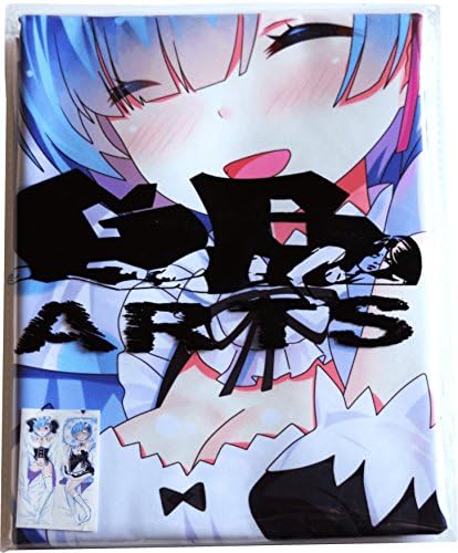 GB Arts Re:Zero Rem Mirth Peach Skin 150cm x 50cm PillowcaseNew Design