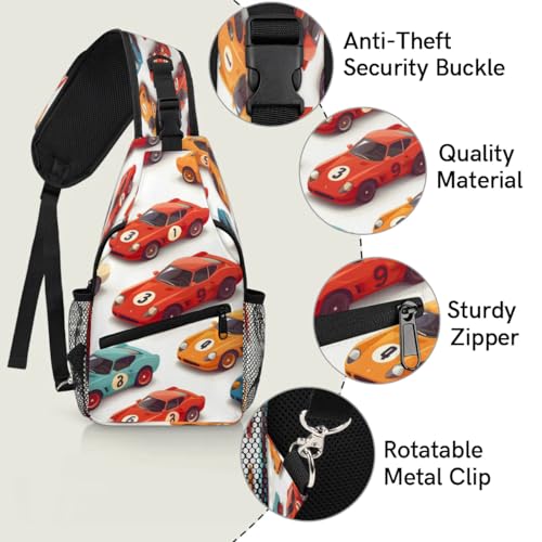 Bolsa sling unisex para viaje y senderismo 7.9x3.5x14.2 in miniatura 3