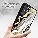 DIGTIALL Black Gold Marble Case for Samsung Galaxy S26 Plus 6.7