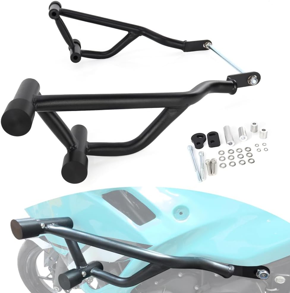 Stunt Crash Cage Fit for Ninja 400 2018-2025, Motorcycle Highway Crash Engine Guard Bar