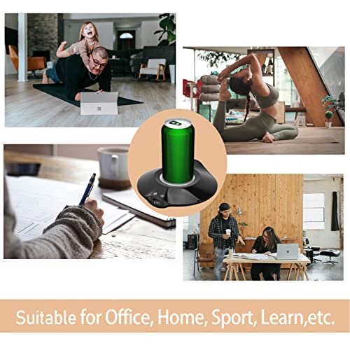Yoidesu Cup Cooler Coffee Warmer, 2 In 1 Beverage Warmer And Drink Cooler, -3℃- 65 ℃ Usb Heating And Cooling Mat Coffee Tea Beverage Cans Cooler & Warmer Heater Chilling Coasters(Black) #TOP5