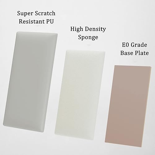 Miniatura 8 de Almohadilla de pared 3D anticolisión para niños, autoadhesivo, impermeable, suave, panel de pared para dormitorio, sala de estar, TV (color estilo 8)