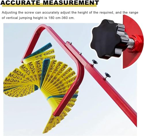 Testeur de saut vertical à installer rapidement avec échelle de test physique